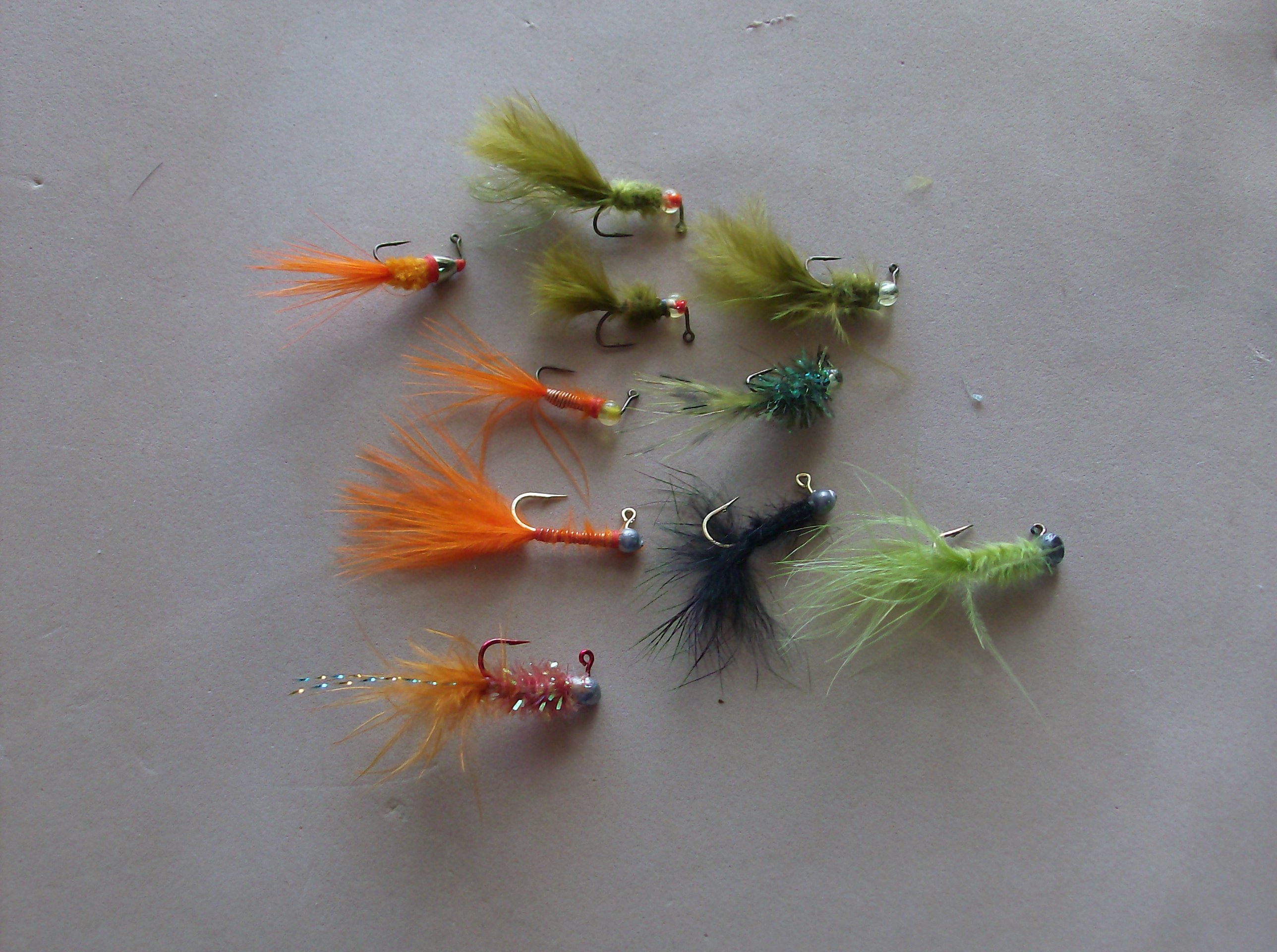 Gbfly Mini jigs For Trout Brim Bass And Crappie